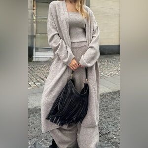 Fashion Loose Fit style sweater Three piece set